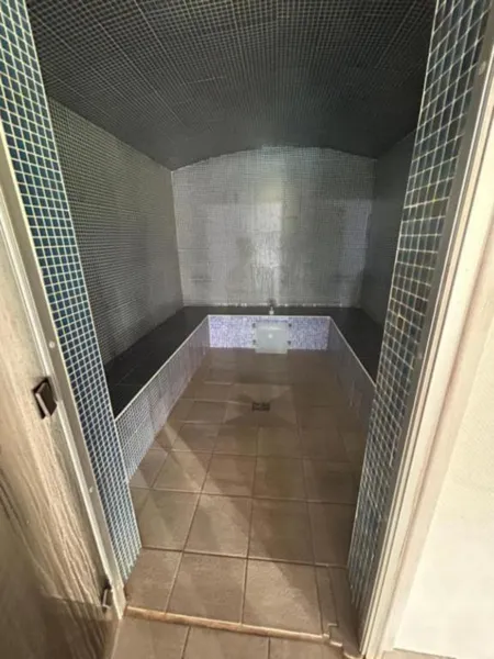 Hammam de l'espace spa de la résidence à Orelle